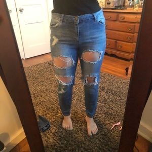 Ripped Forever 21 Jeans